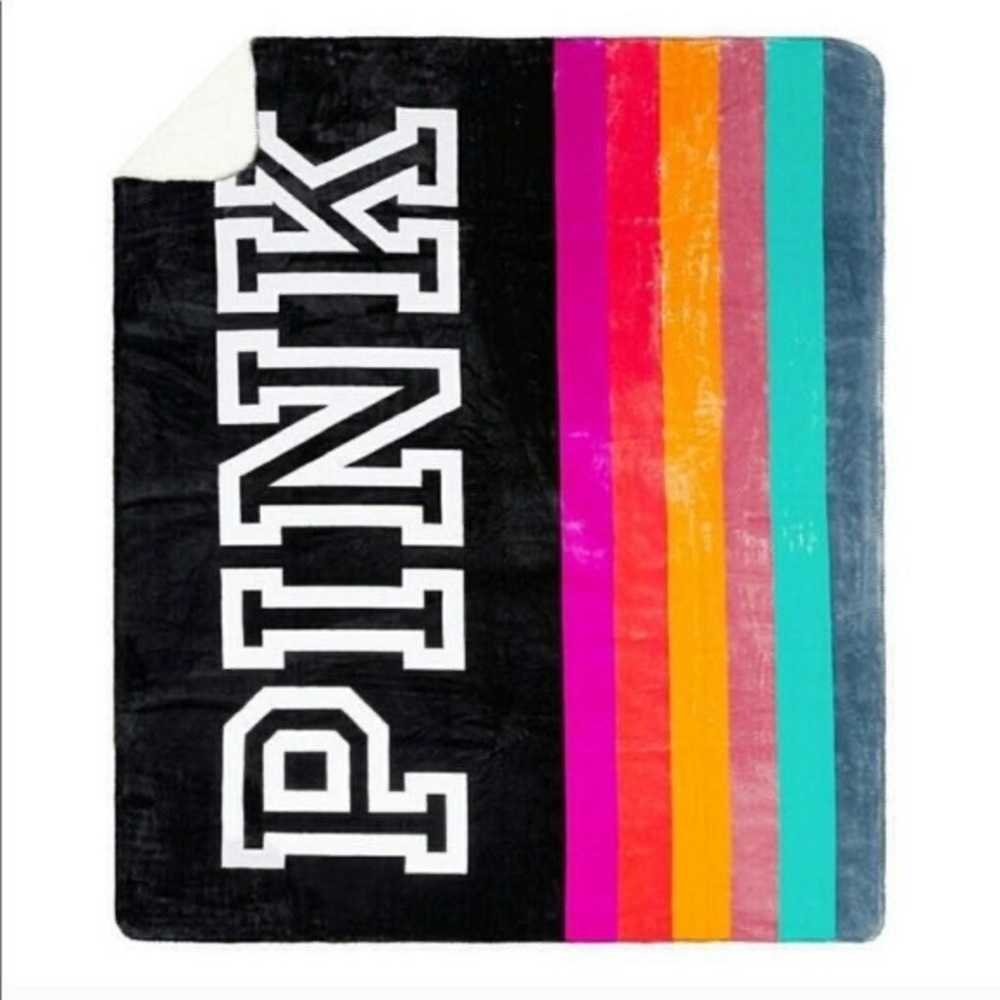 Victorias Secret Pink Rare Sherpa